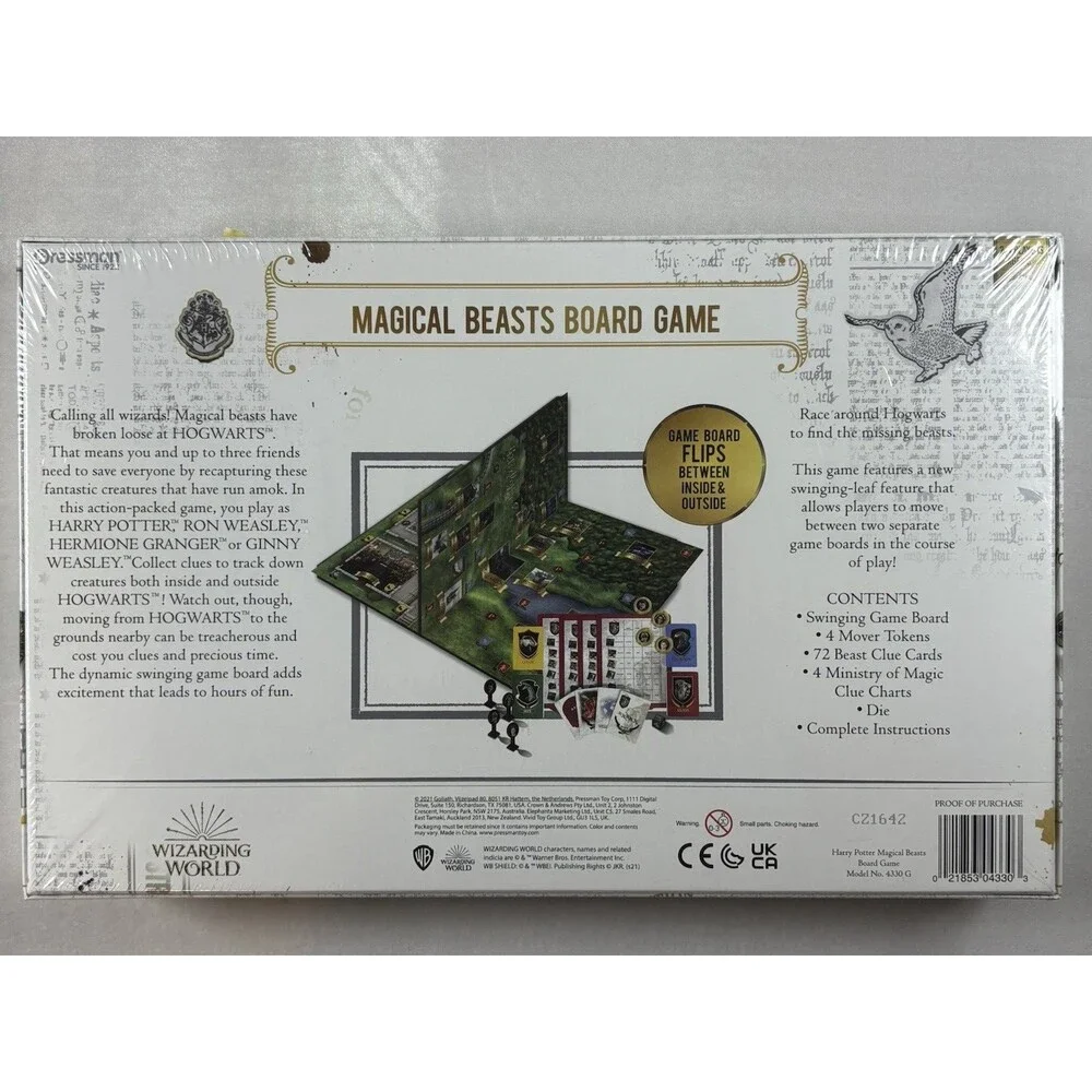 Harry Potter Magical Beasts Board Game - New & Sealed